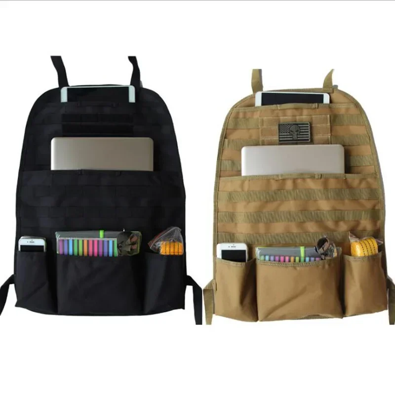 Outdoor Hunting Gear Storage - Wielofunkcyjny organizer na oparcie fotela samochodowego,