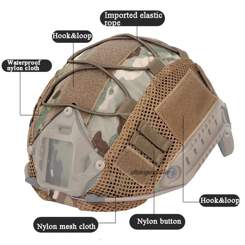 Pokrowiec na hełm taktyczny, p – Camo Face Paint recenzja i cena