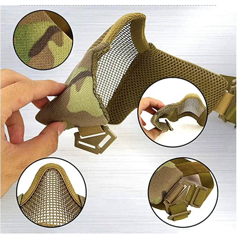 Maska taktyczna do airsoftu i  – Camo Face Paint recenzja i cena