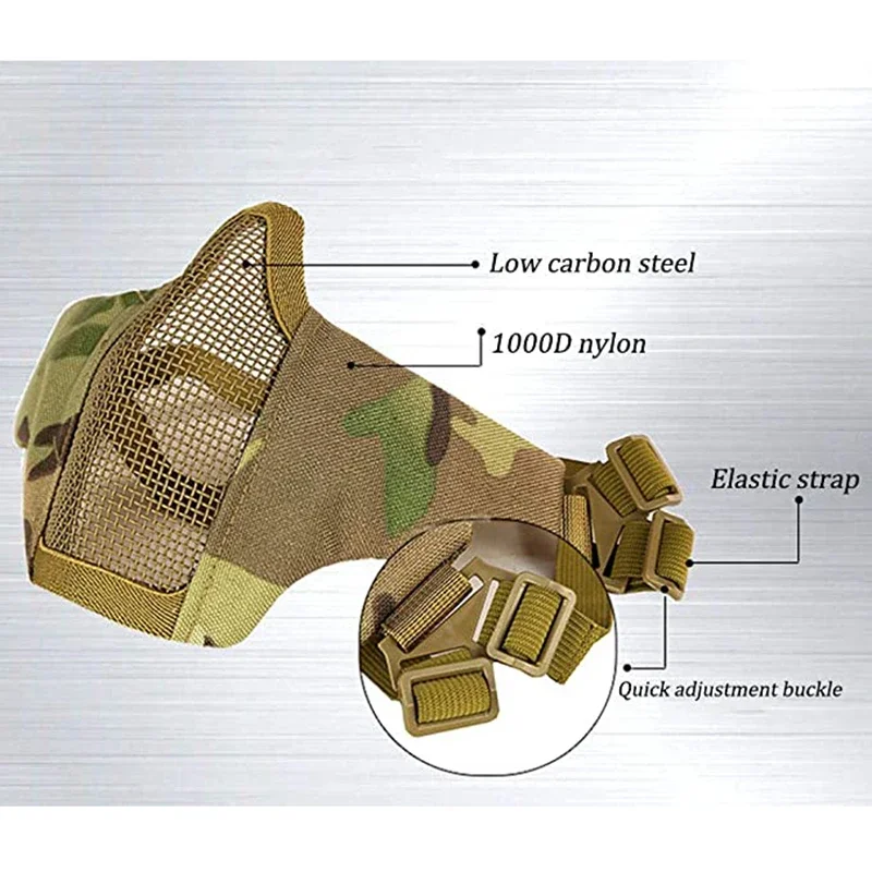 Maska taktyczna do airsoftu i  – Camo Face Paint recenzja i cena